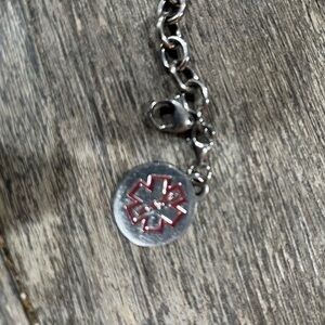 🌤️ Medical Alert Allergies Stainless Bracelet